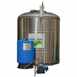 Cisterna de agua con una capacidad de 450 Galones